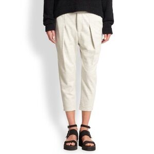 Helmut Lang Felsic Slouchy Cropped Sonar Wool 2 Pant